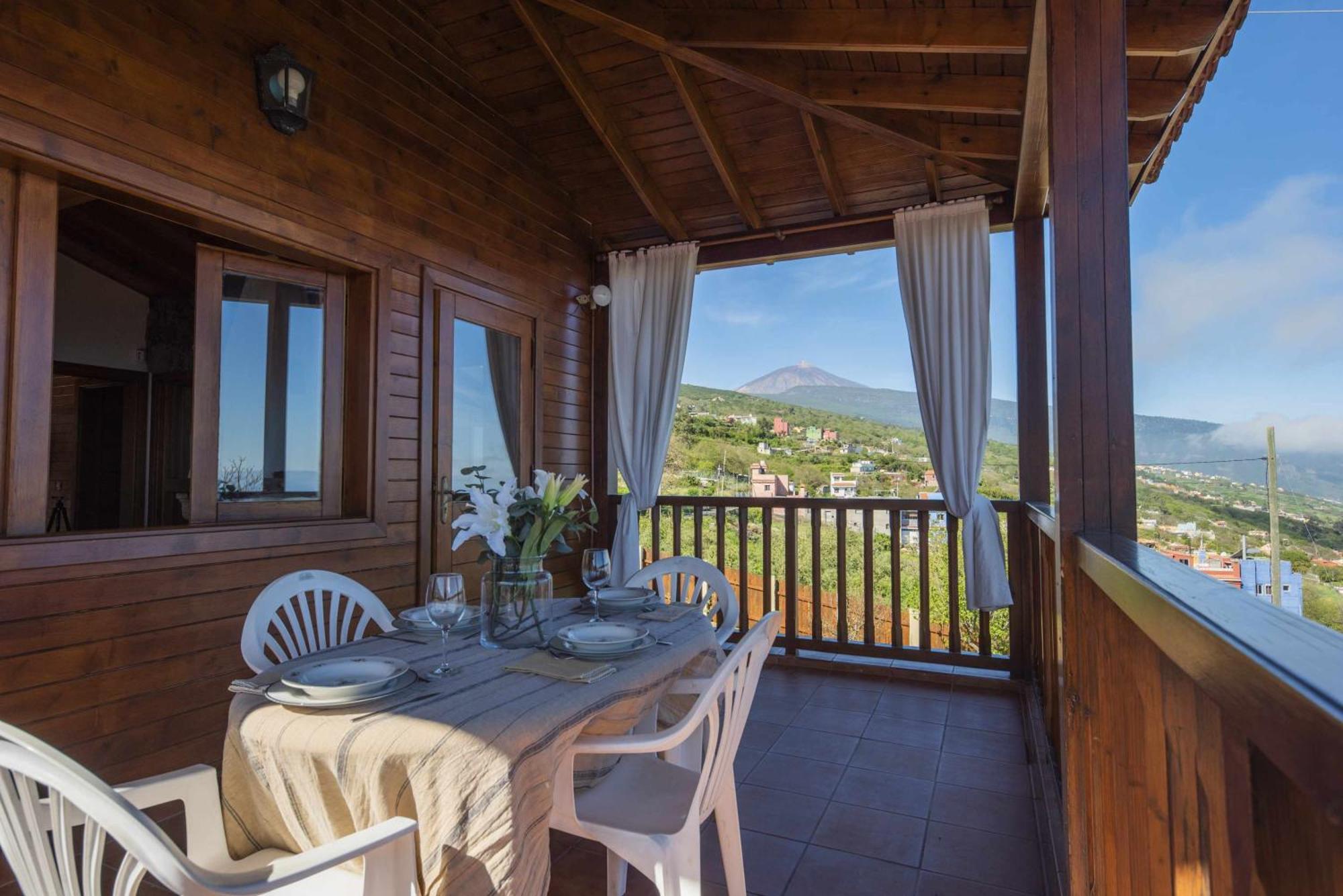 Villa Montana Ilusion Parking Wifi Bbk Y Vistas La Orotava Dış mekan fotoğraf